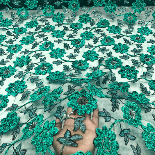 Embroidery All over fabric