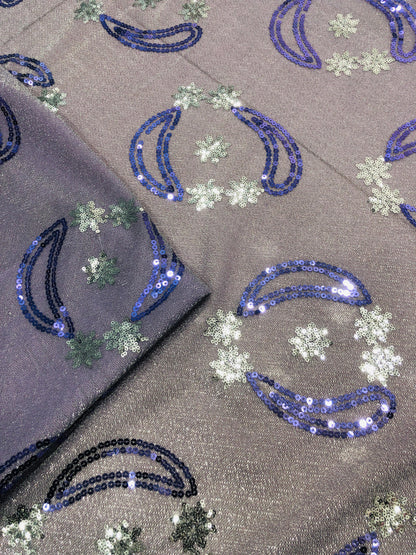 Simmer Embroidery fabric