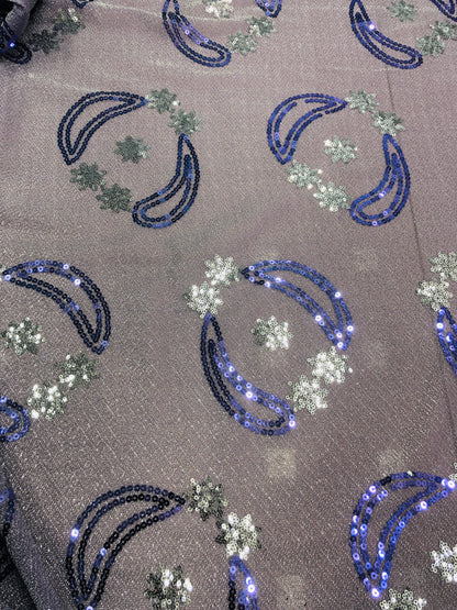 Simmer Embroidery fabric