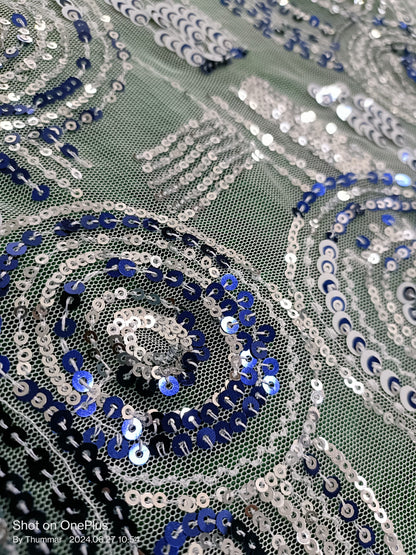 Net Embroidery Fabric