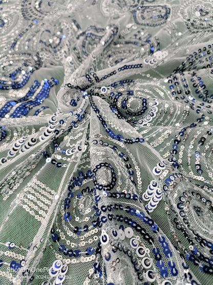 Net Embroidery Fabric