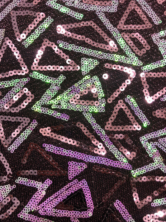 Sequinized Shimmer Fabric